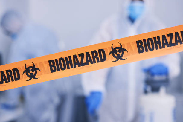 Professional Biohazard technician working in Floral Park, NY